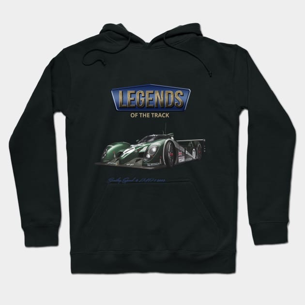 Bentley Speed 8 Racer Hoodie by Spyinthesky